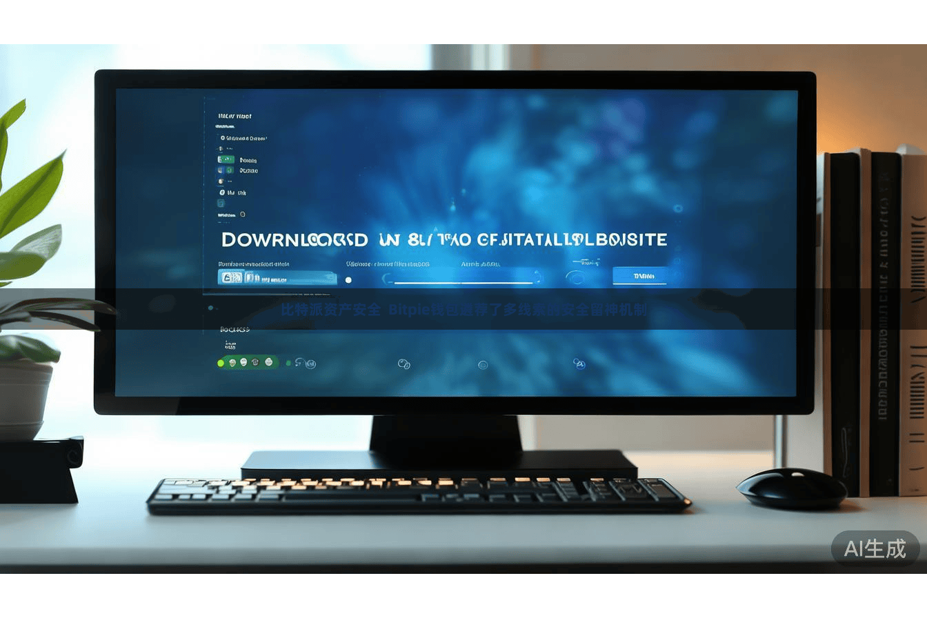 比特派资产安全  Bitpie钱包遴荐了多线索的安全留神机制